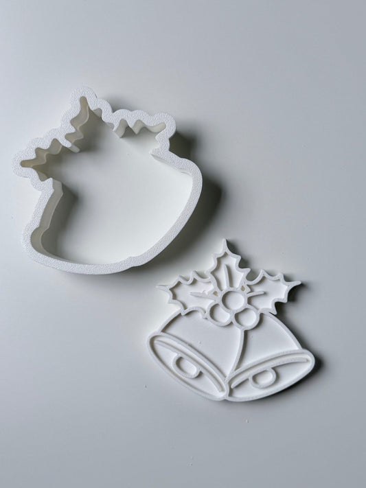 Jingle Bells Cookie Cutter & Stamp