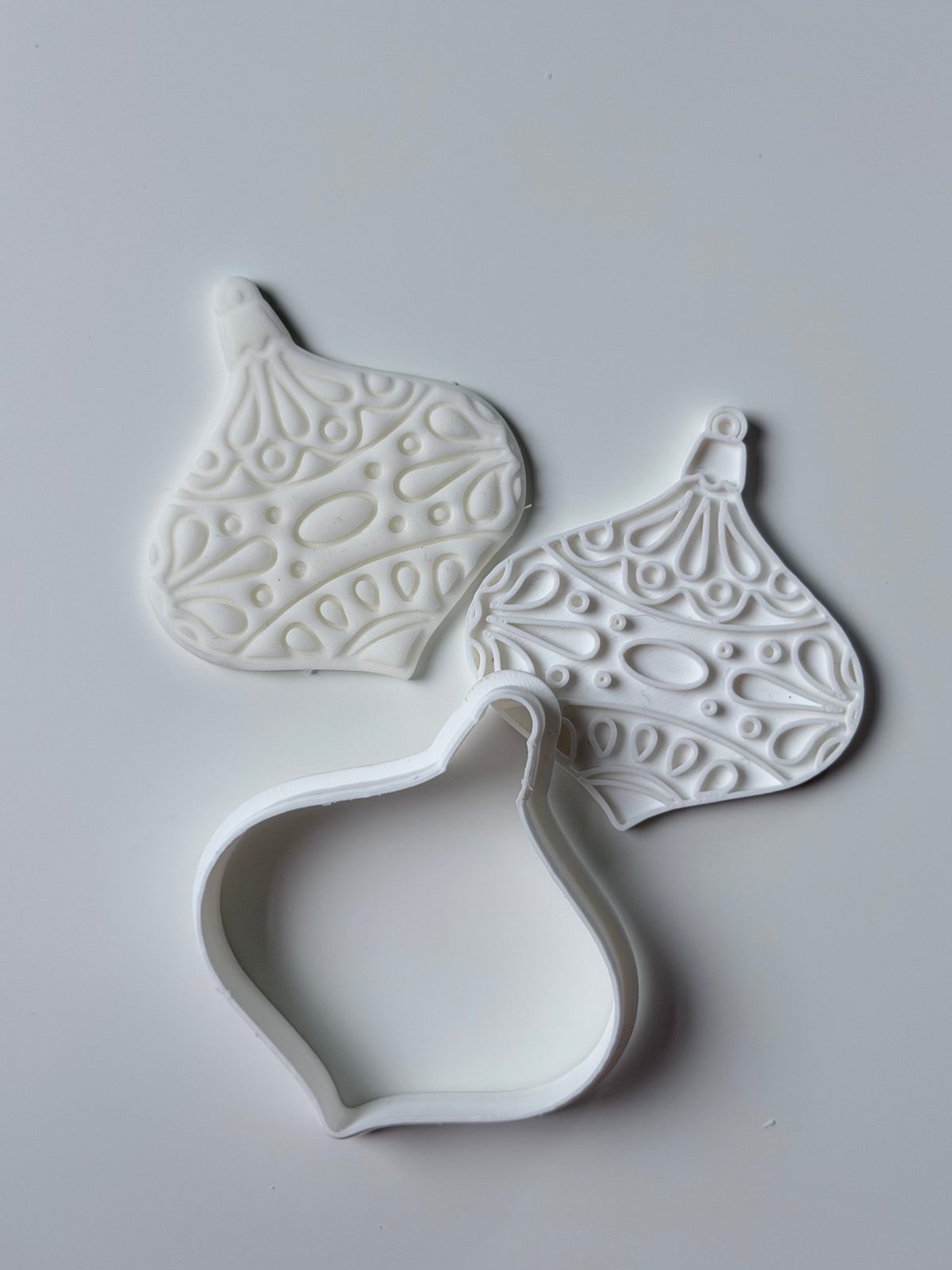Christmas Bauble 3 Cookie Cutter & Stamp