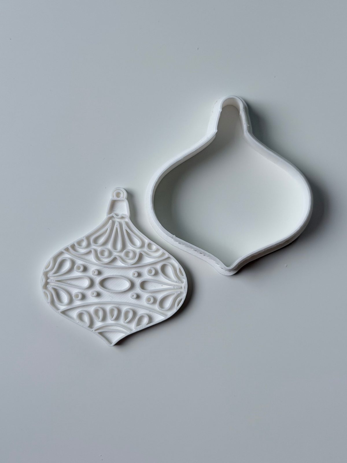 Christmas Bauble 3 Cookie Cutter & Stamp