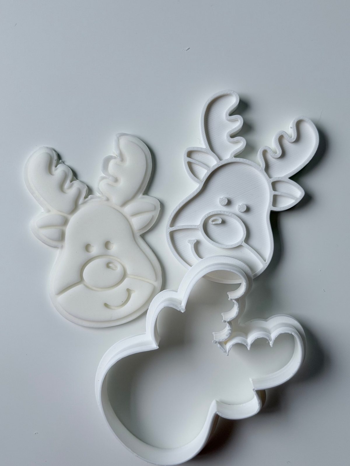 Reindeer Cookie Cutter & Stamp