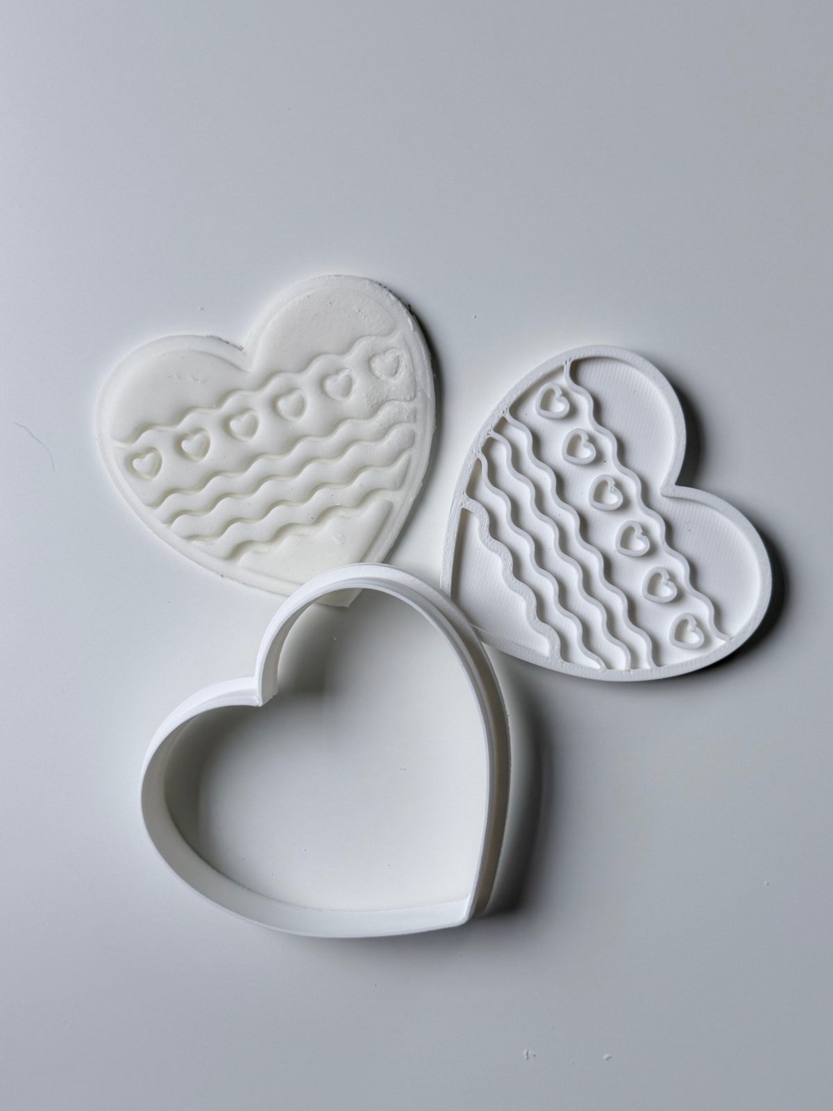 Heart Cookie Cutter & Stamp