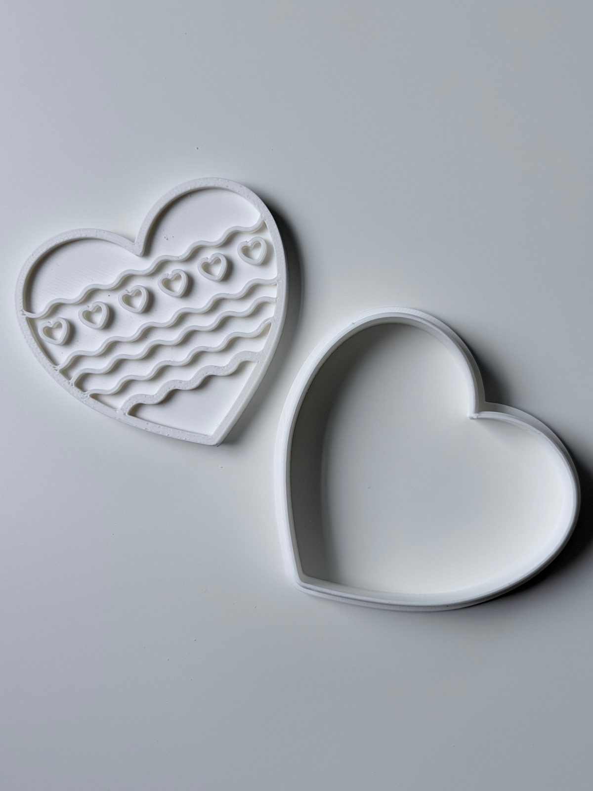 Heart Cookie Cutter & Stamp