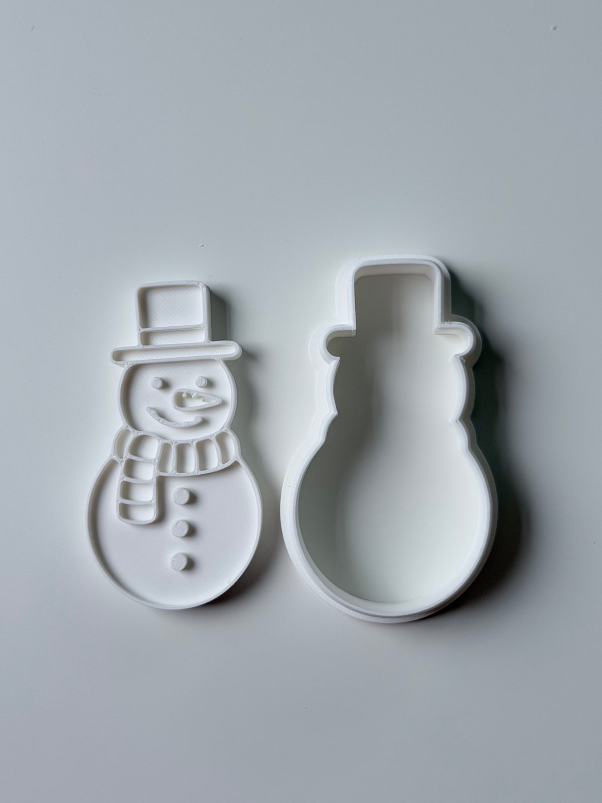 Snowman Cookie Cutter & Stamp