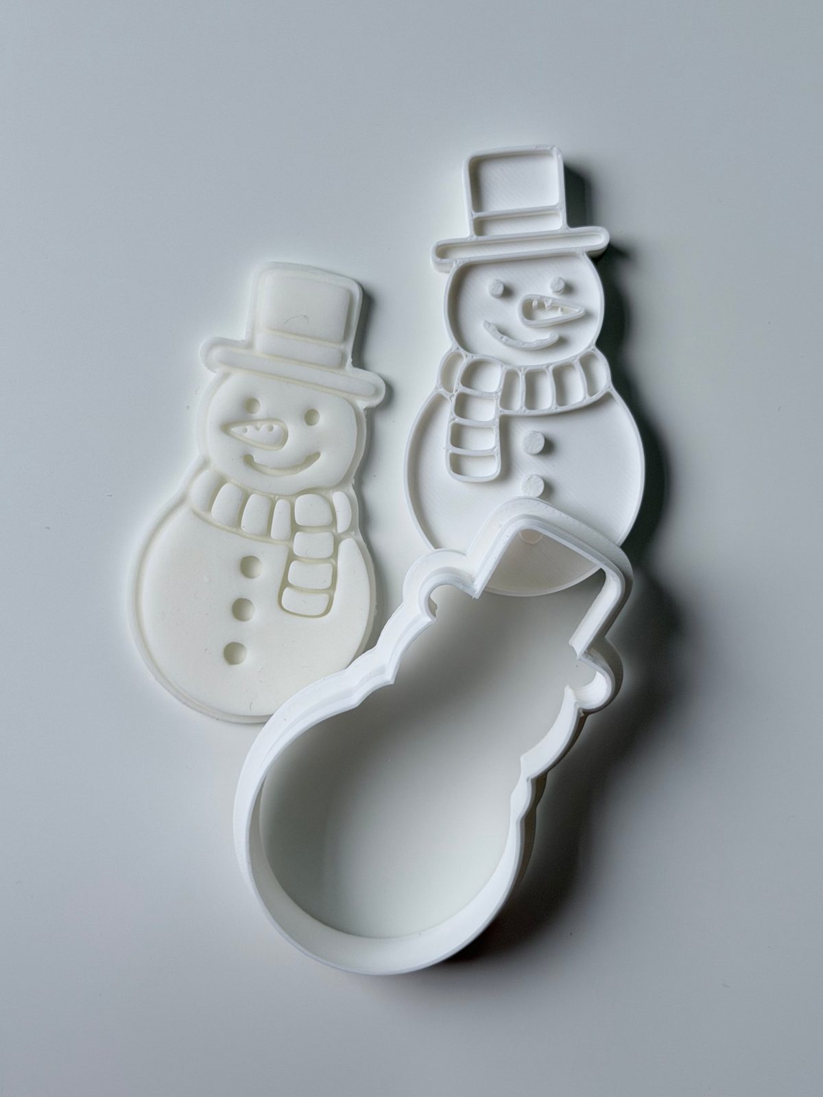 Snowman Cookie Cutter & Stamp