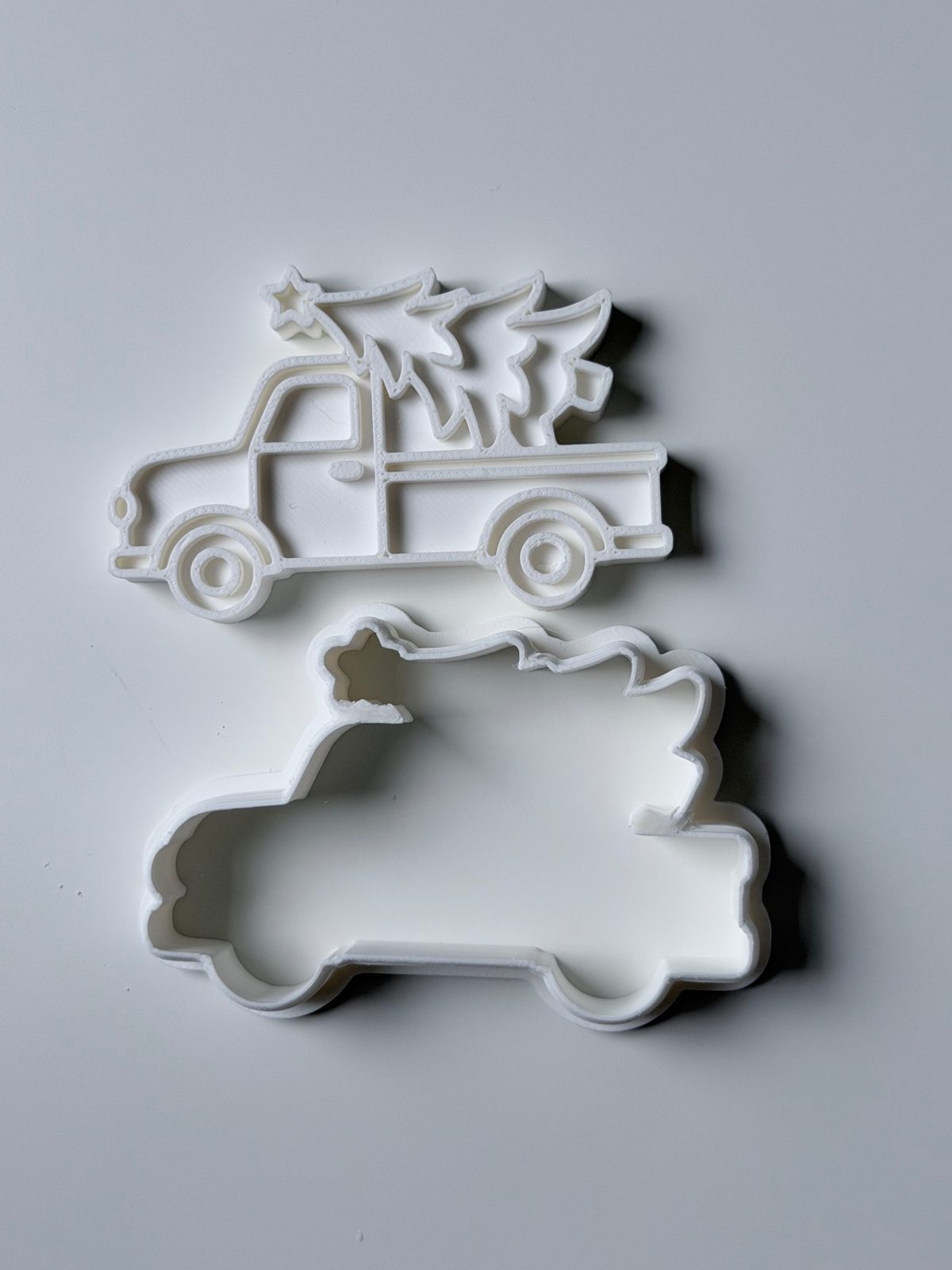 Christmas Tree Truck Cookie Cutter & Stamp