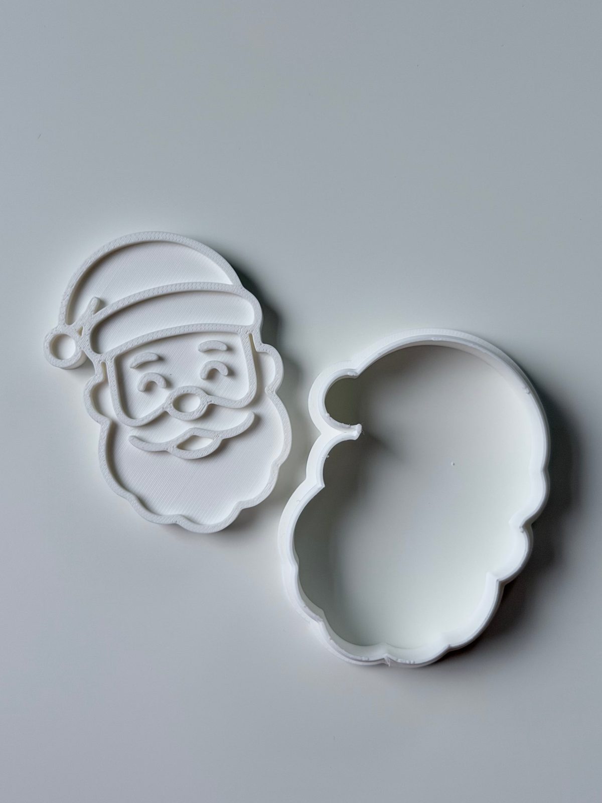 Santa Claus Cookie Cutter & Stamp