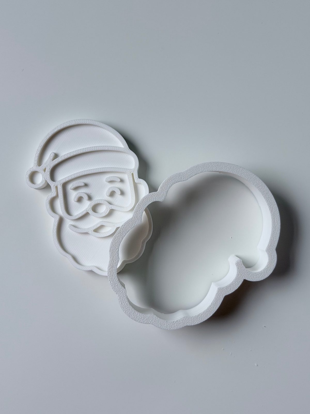 Santa Claus Cookie Cutter & Stamp