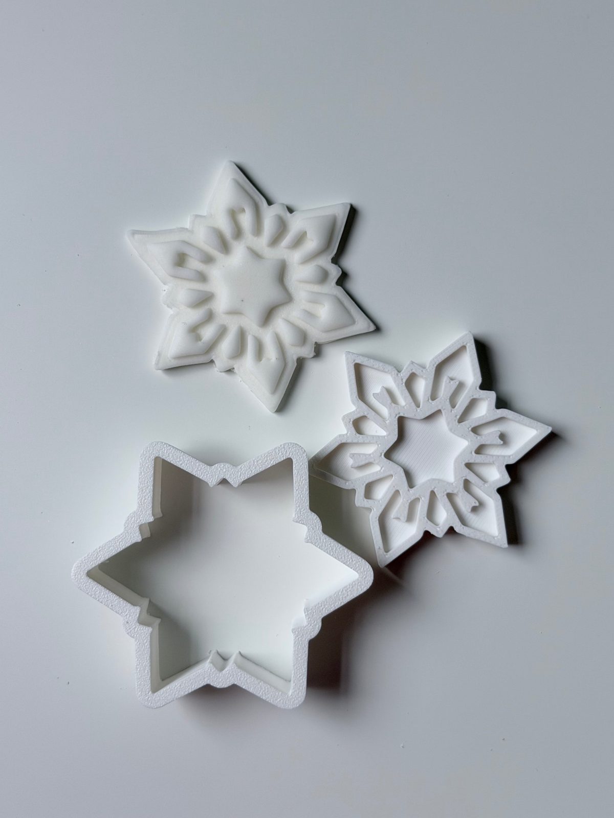 Snowflake Star Cookie Cutter & Stamp