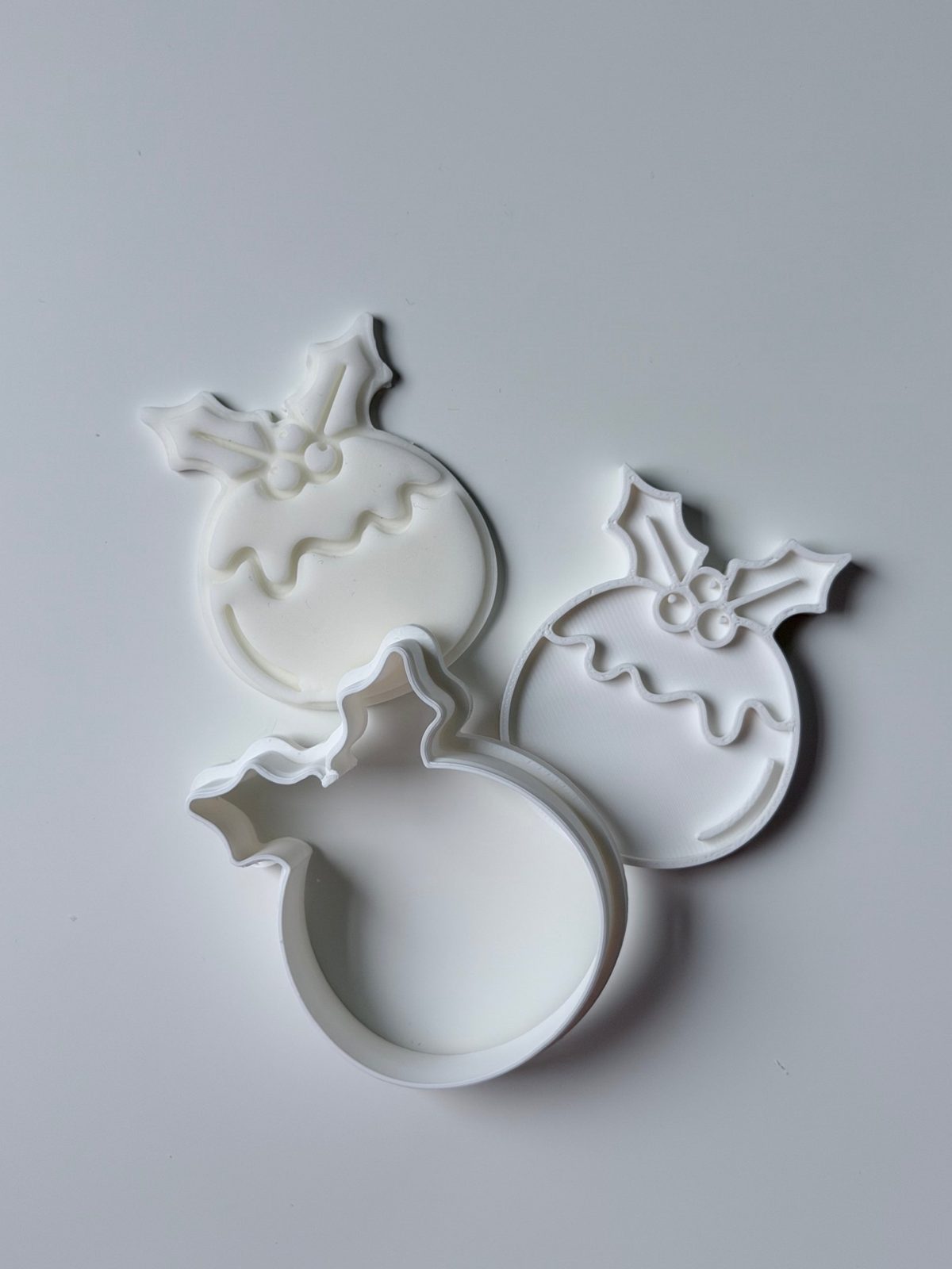 Christmas Pudding Cookie Cutter & Stamp