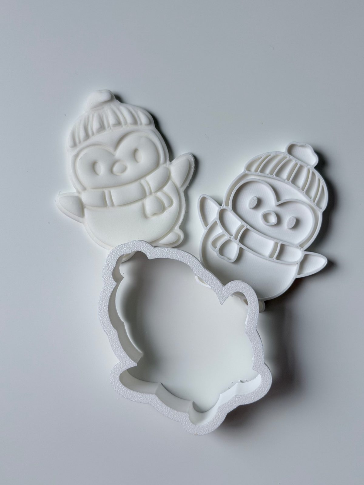 Penguin Cookie Cutter & Stamp