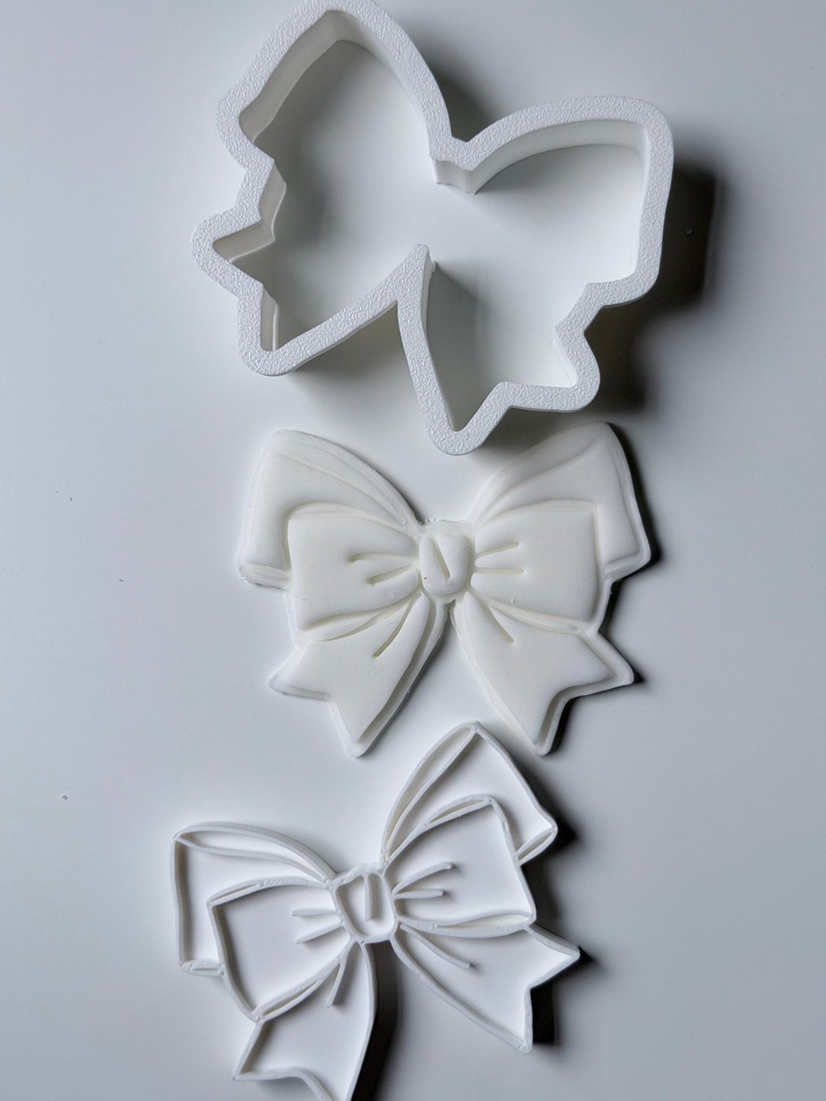 Bow Cookie Cutter & Stamp