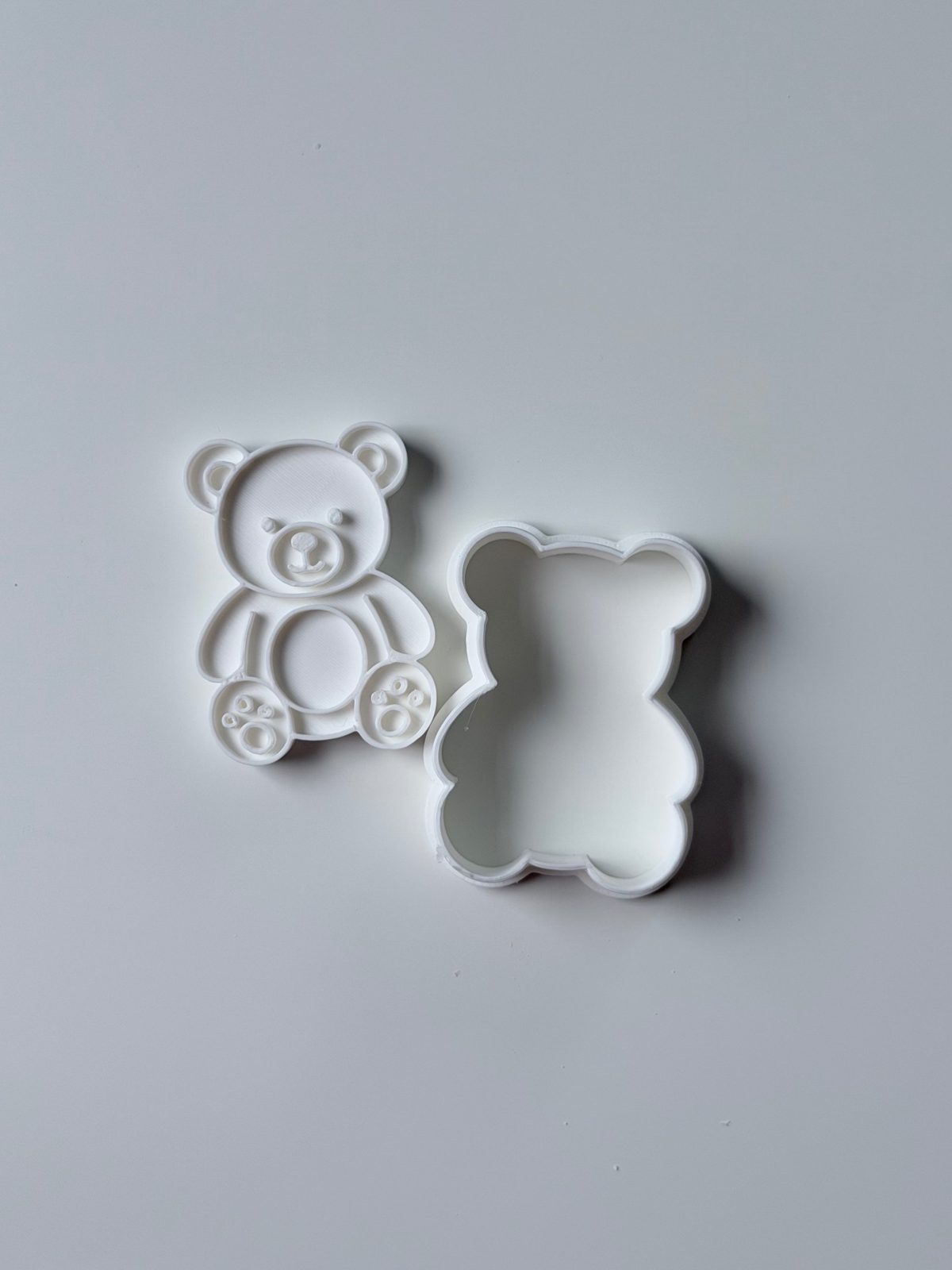 Teddy Bear Cookie Cutter & Stamp