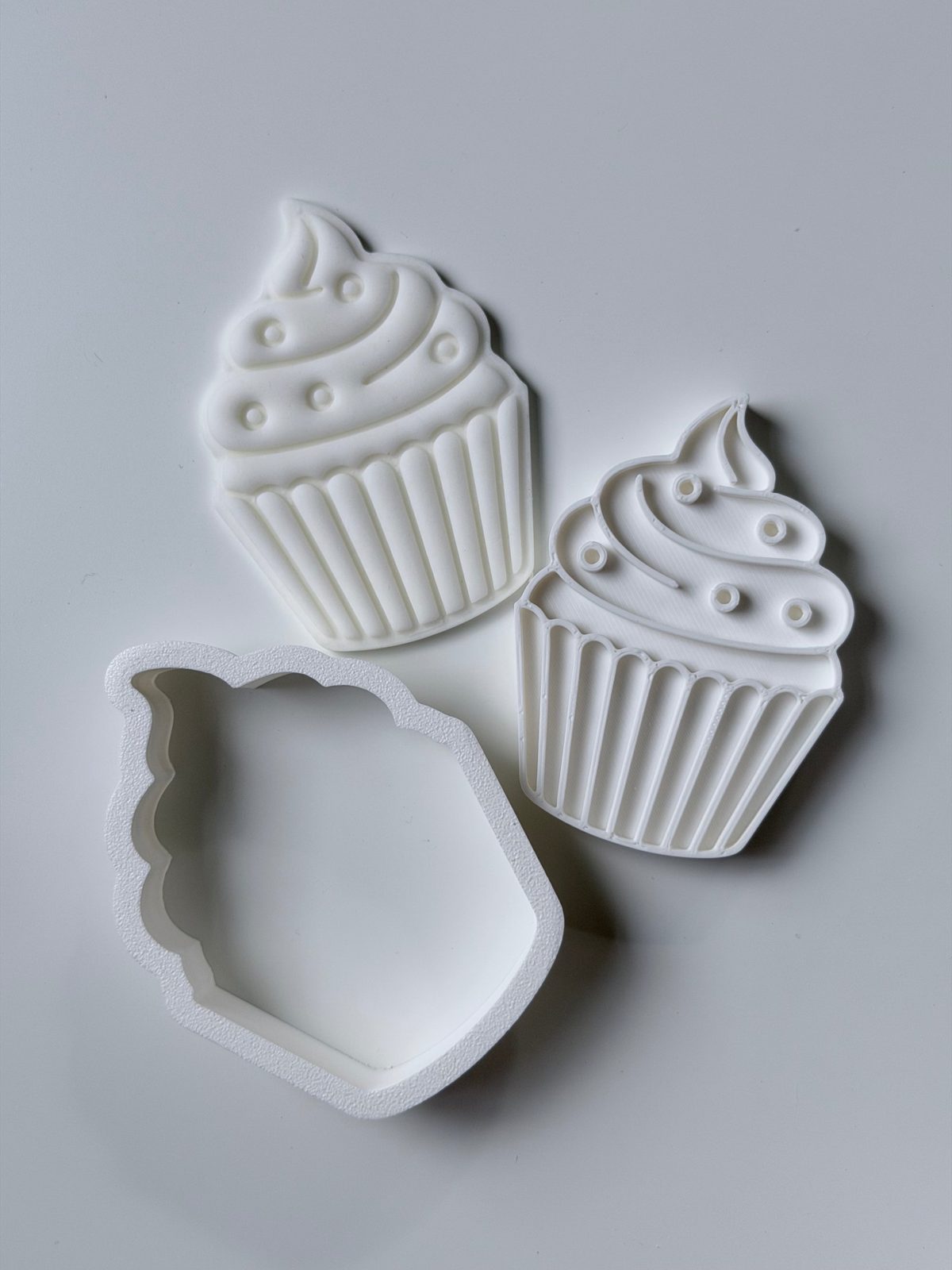 Cupcake Cookie Cutter & Stamp