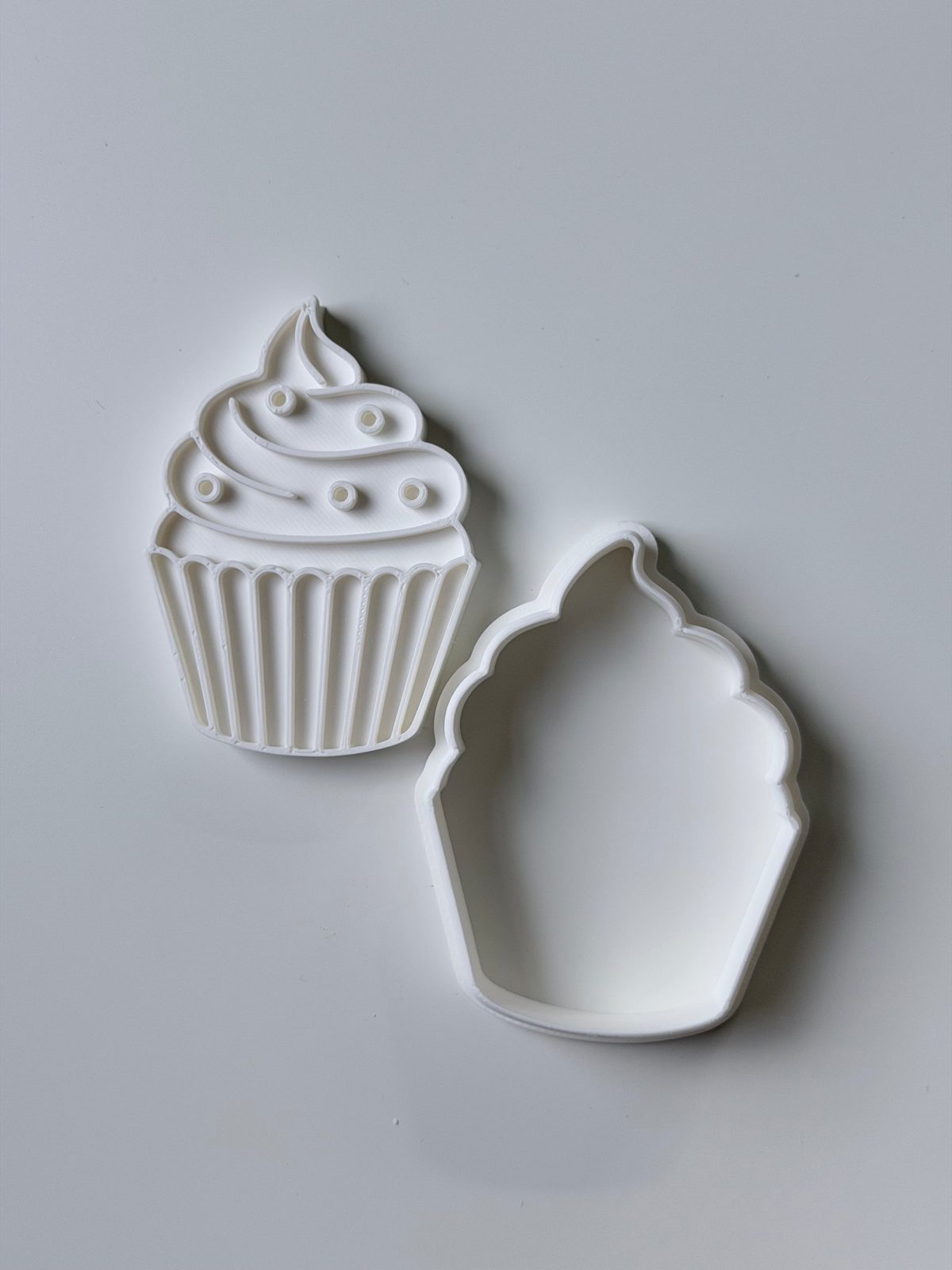 Cupcake Cookie Cutter & Stamp