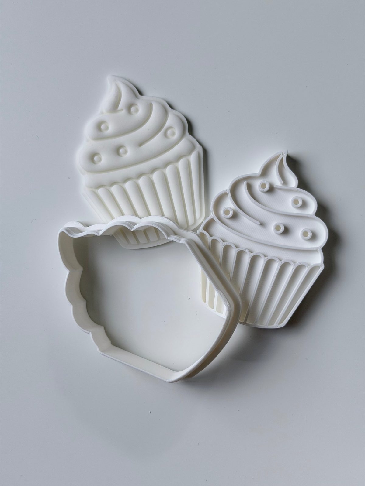 Cupcake Cookie Cutter & Stamp